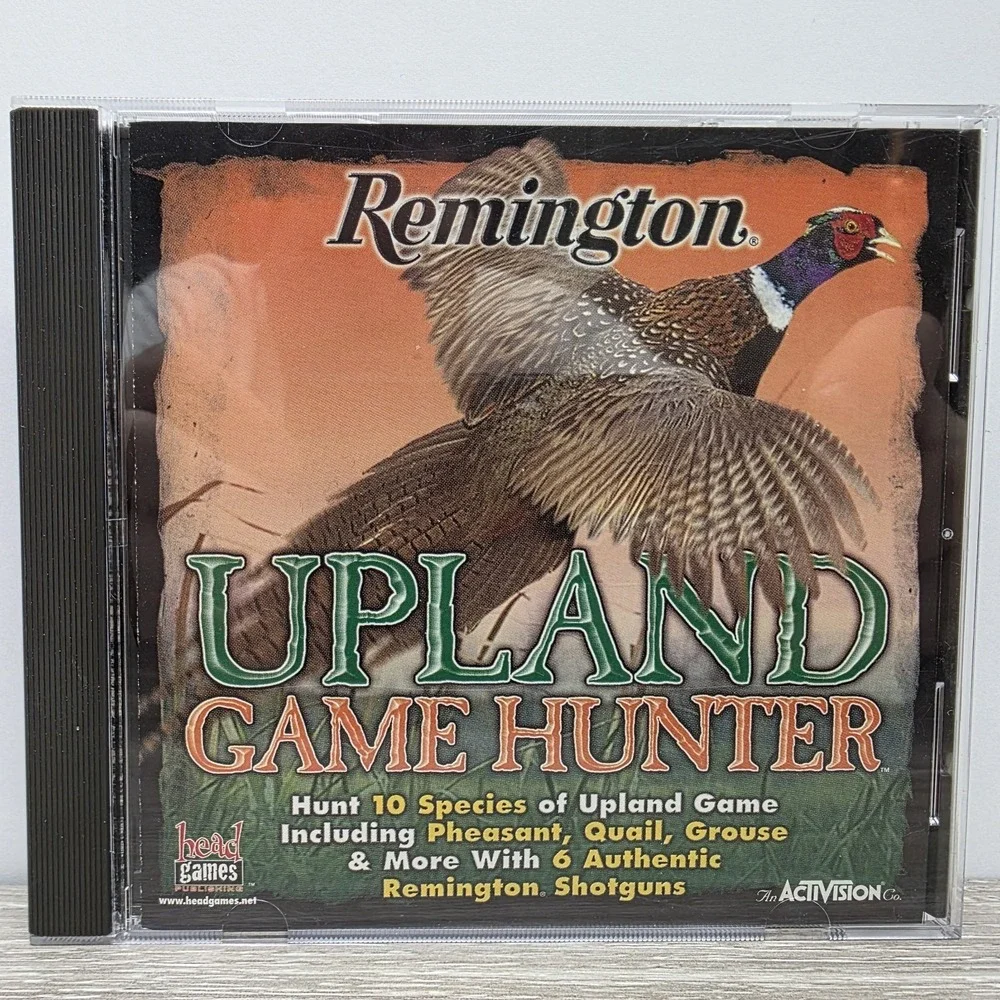 Remington Upland Game Hunter Jewel Case (PC, 2000) Vintage PC GAME